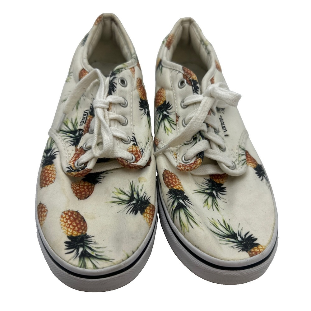 Vans Off The Wall Women's Size 6 Pineapple Print Sneakers